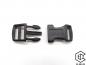 Preview: Klickschnalle schwarz 20 mm